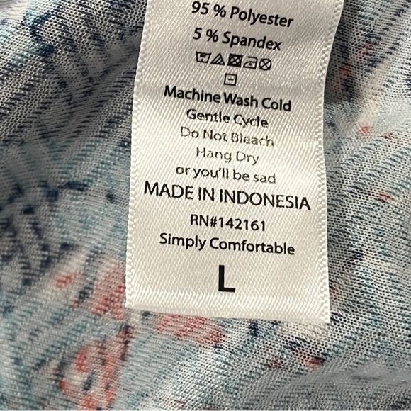 LuLaRoe geometric print short sleeve Amelia dress size large - Picture 13 of 15